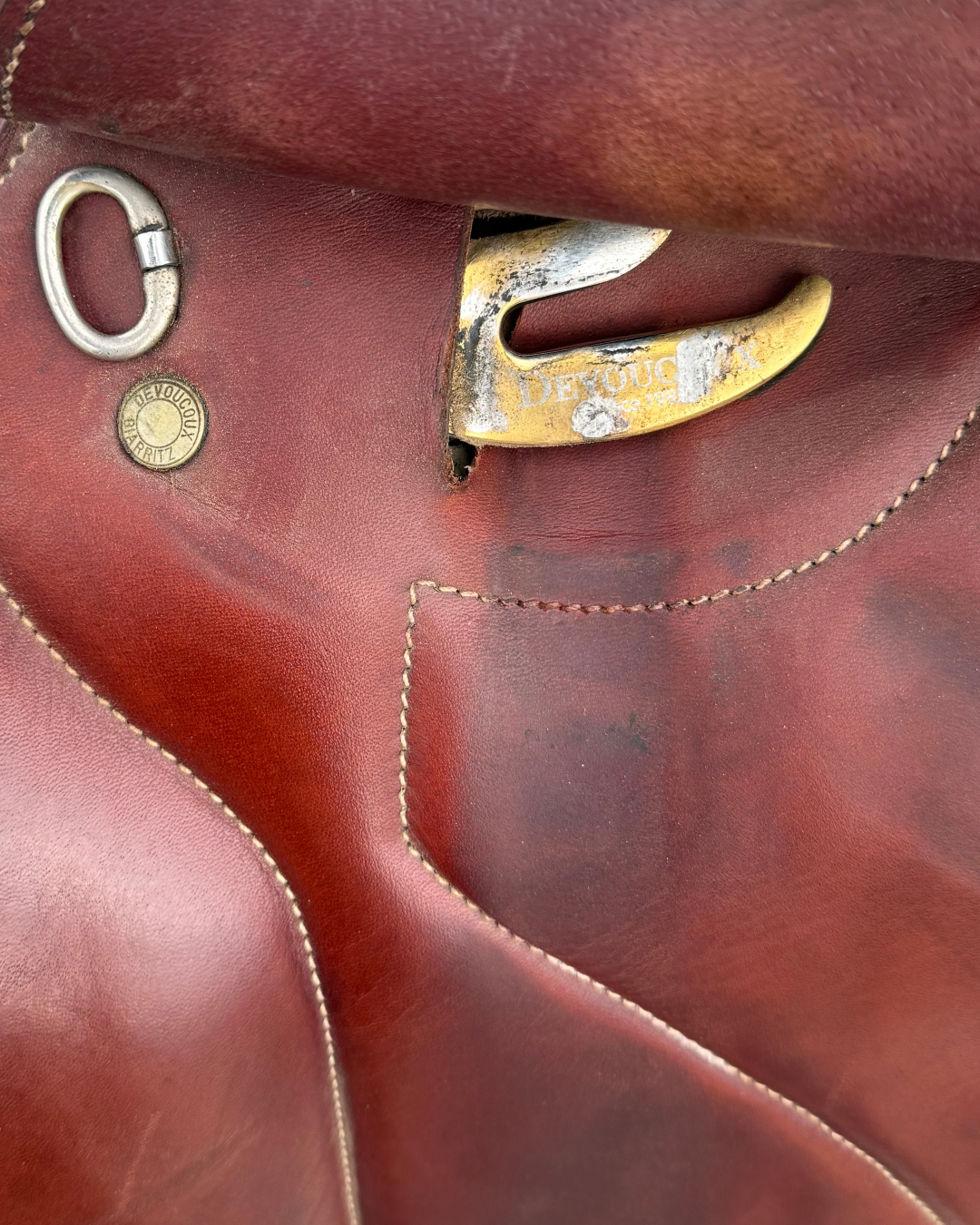 Devoucoux Chiberta O Monoflap Jump Saddle | 17.5”