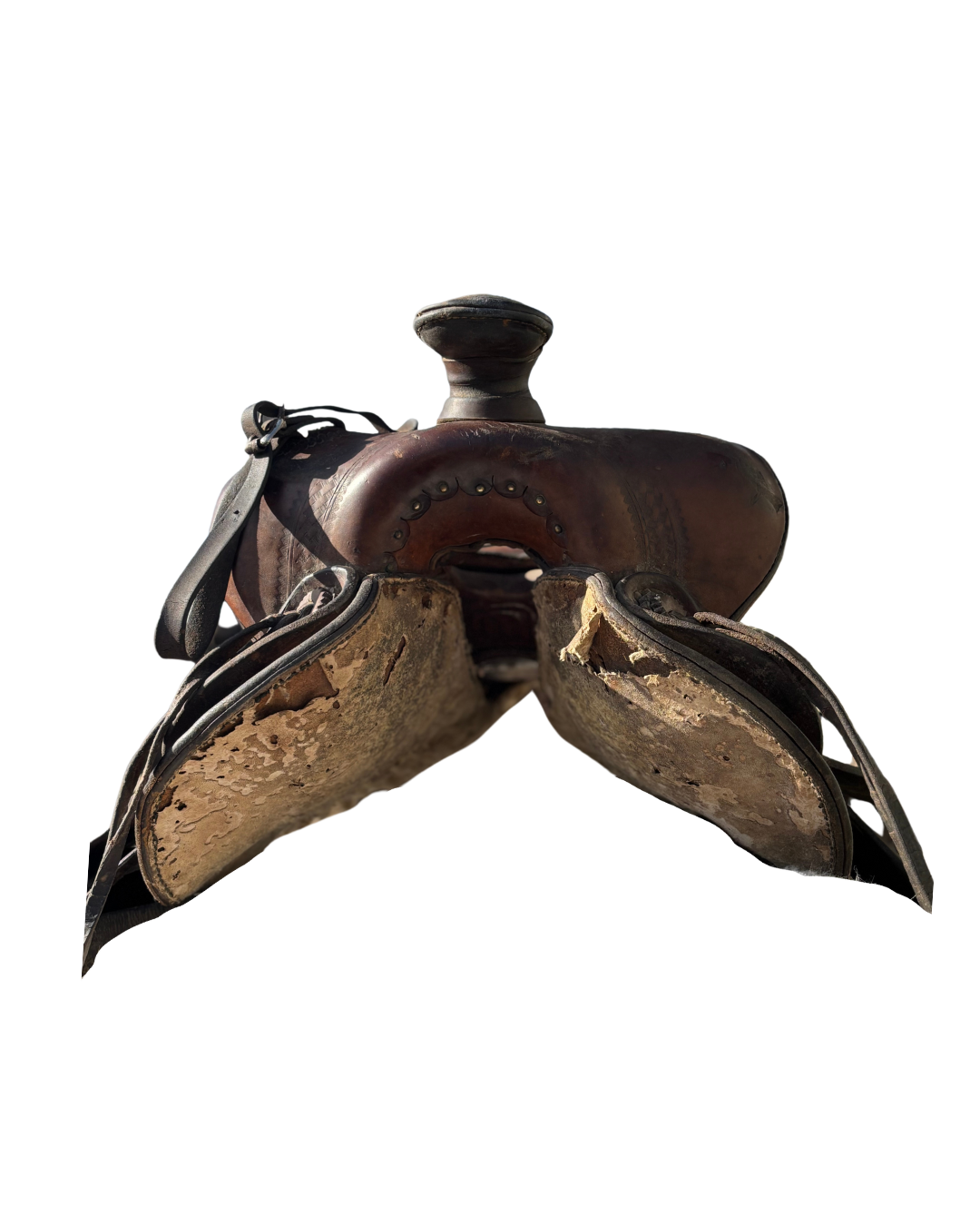 Vintage Heydt & Streib • Roping Saddle • 13”>