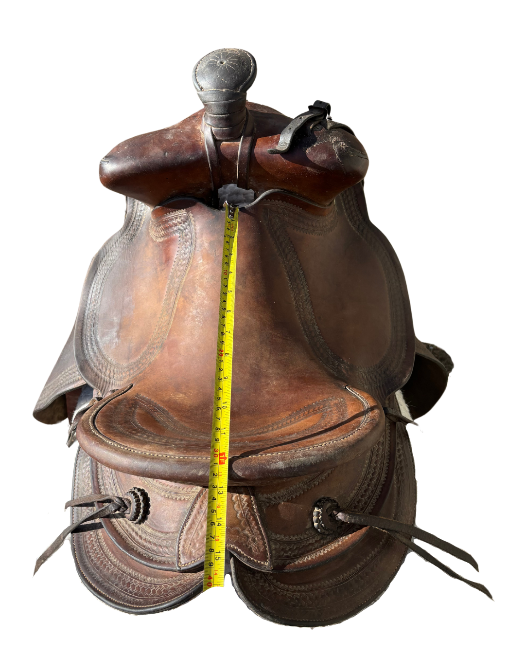 Vintage Heydt & Streib • Roping Saddle • 13”>