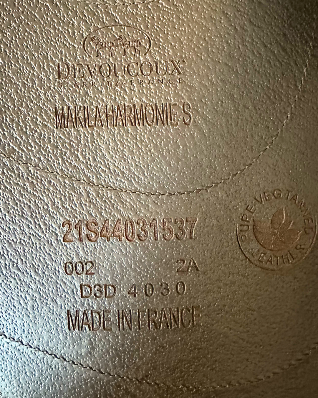 Devoucoux • Makila Harmonie S • Seat: 002