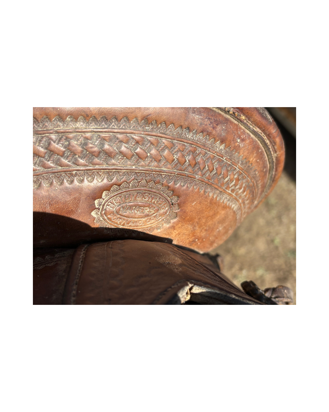 Vintage Heydt & Streib • Roping Saddle • 13”>