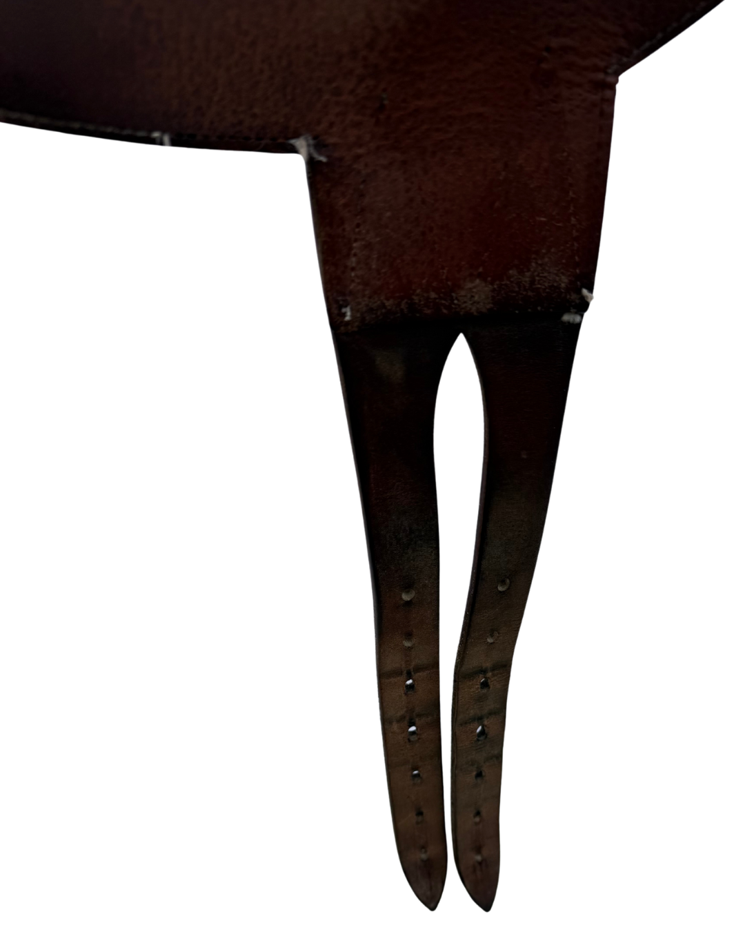 Devoucoux calfskin leather equestrian belt brown premium quality