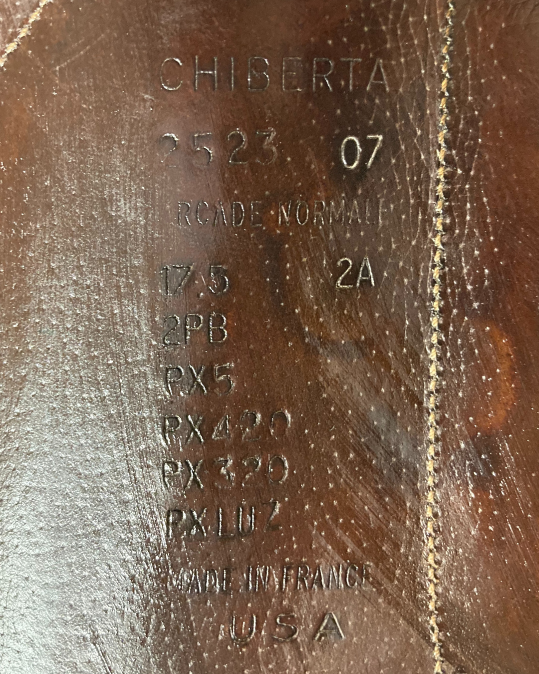 Devoucoux Chiberta Monoflap Jumping Saddle | 17.5″