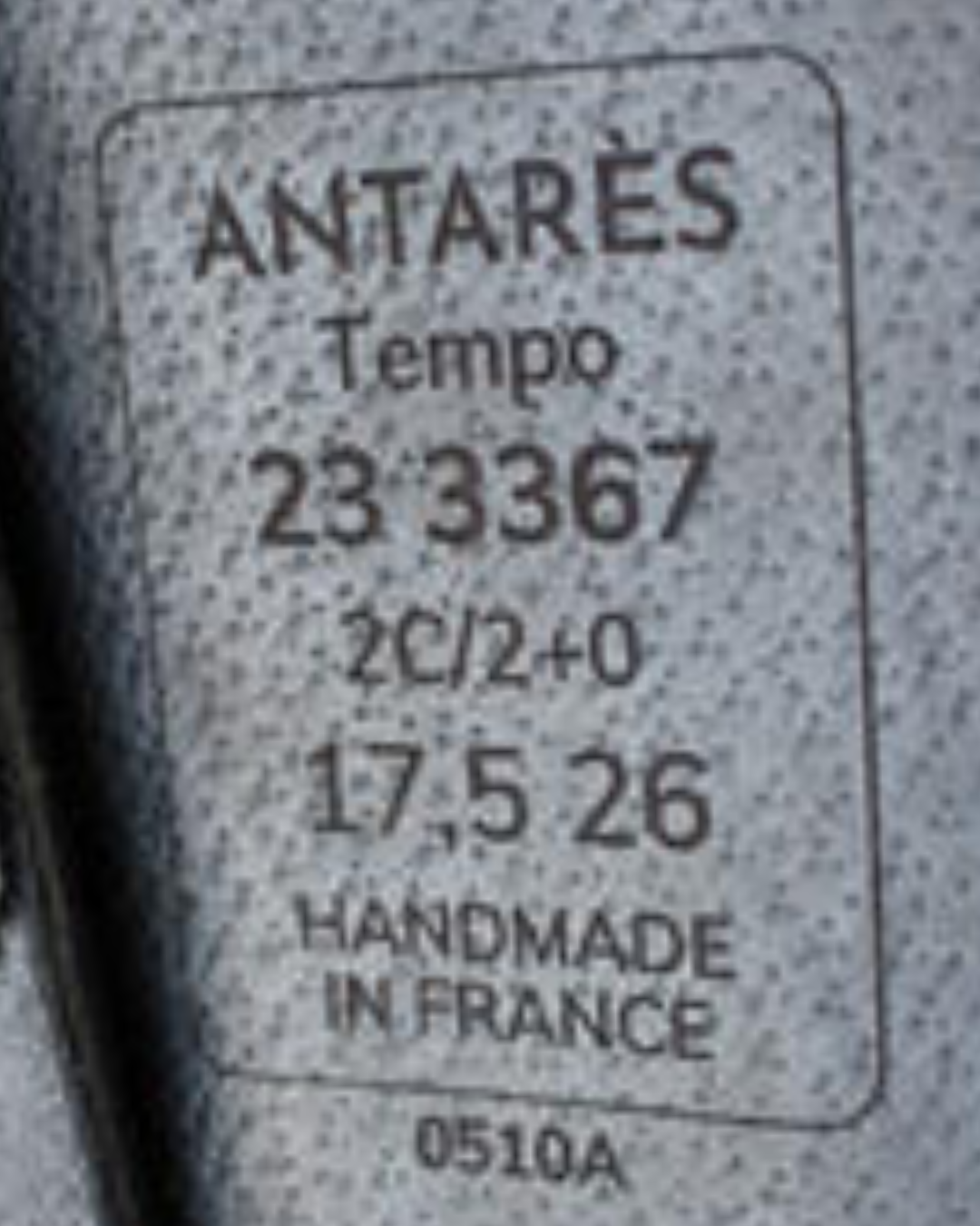 Antarès Sellier • Tempo • 17.5”