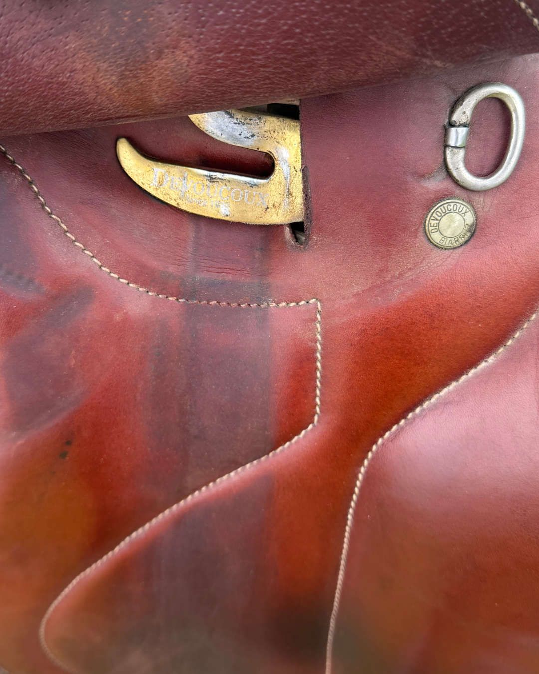 Devoucoux Chiberta O Monoflap Jump Saddle | 17.5”