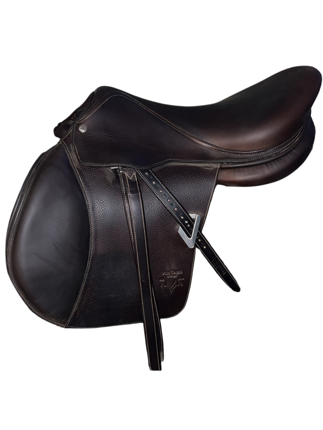 Voltaire Design Blue Infinite Jump Saddle | 17.5”