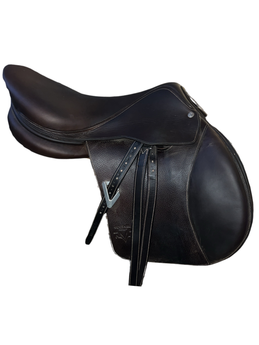Voltaire Design Blue Infinite Jump Saddle | 17.5”